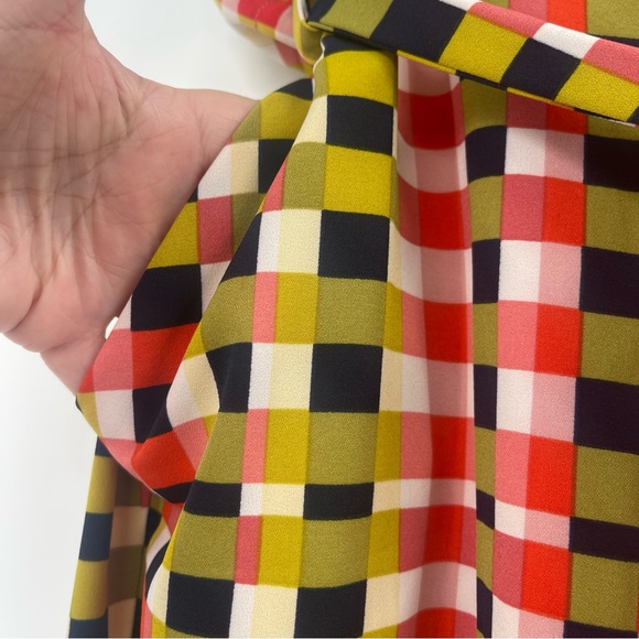 New York & Company 7th Avenue Geometric Squares Madie Pants - Picture 7 of 14